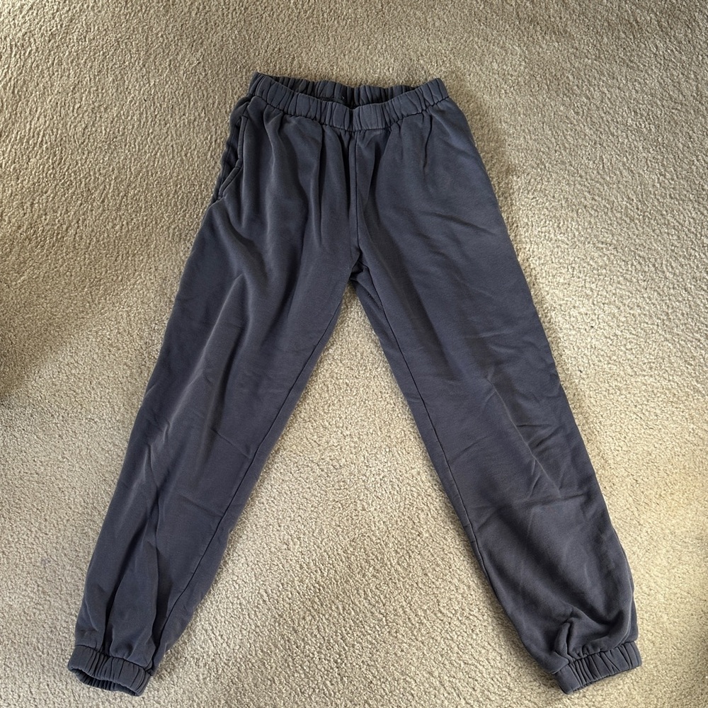 Brandy Melville/John Galt Gray/Blue/Purple Jogger Pants